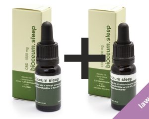 2 olejki 9% SLEEP + smakowy CBD -10%