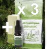Zestaw 3x EKO susz Bylica Roczna (Artemisia annua) + CBD 3%